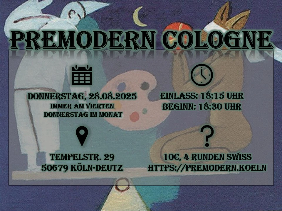 PreModern Cologne, 0825